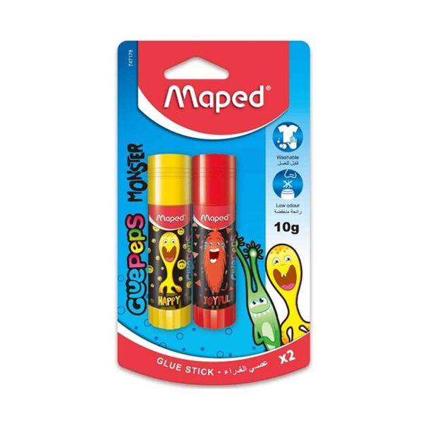 Maped Glue Stick 21g X 2 Blister Pack