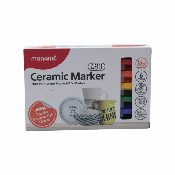 Monami Ceramic Marker Set 8 Colours