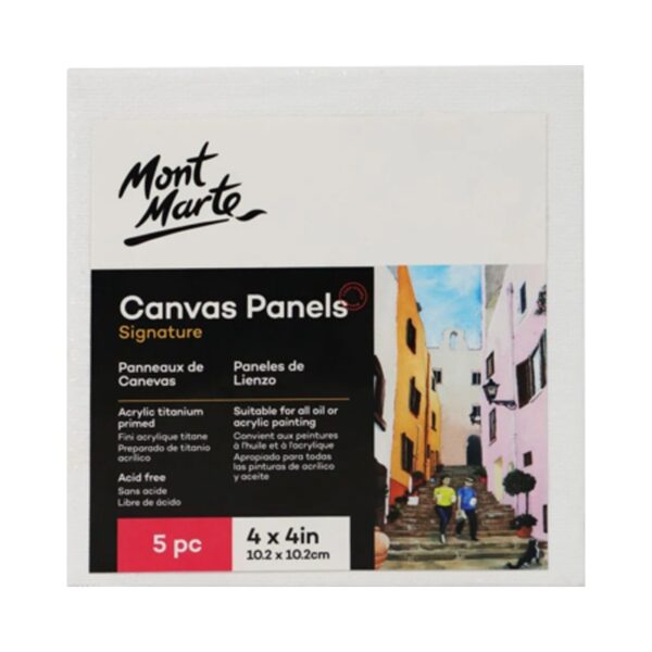 Mont Marte Canvas Panel 2pcs