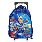 Stylbase 3D Cartoon Embossed Trolly School Bag