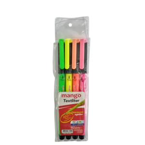 Mango Textliter - 04 Colours Pack