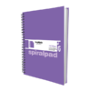 ProMate A4 Hardcover Flip-on Spiral Pad 200Pgs