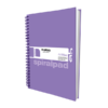 ProMate A5 Hardcover Flip-on Spiral Pad 200Pgs