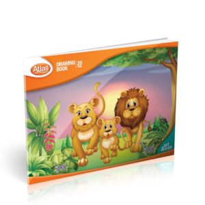 Atlas A4 Drawing Book Small 20Pgs - Image 1 Atlas A4 Drawing Book Small 20Pgs