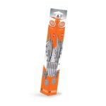 Atlas Moon Light Silver HB Pencil 12Pack - Image 1 Atlas Moon Light Silver HB Pencil 12Pack