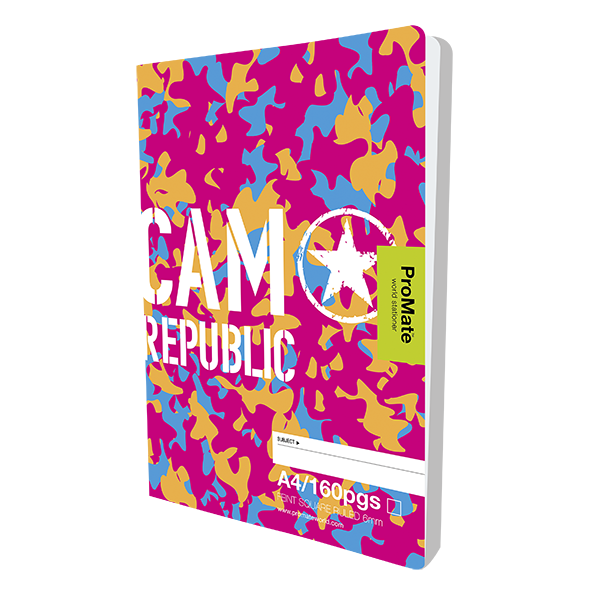 ProMate CR 160Pgs Square Ruled Book