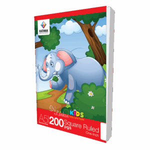 Rathna Exercise 200 Pages Square Ruled One Inch Book