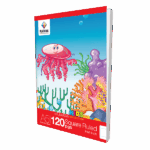 Rathna Exercise 120 Pages Square Ruled Half Inch Book