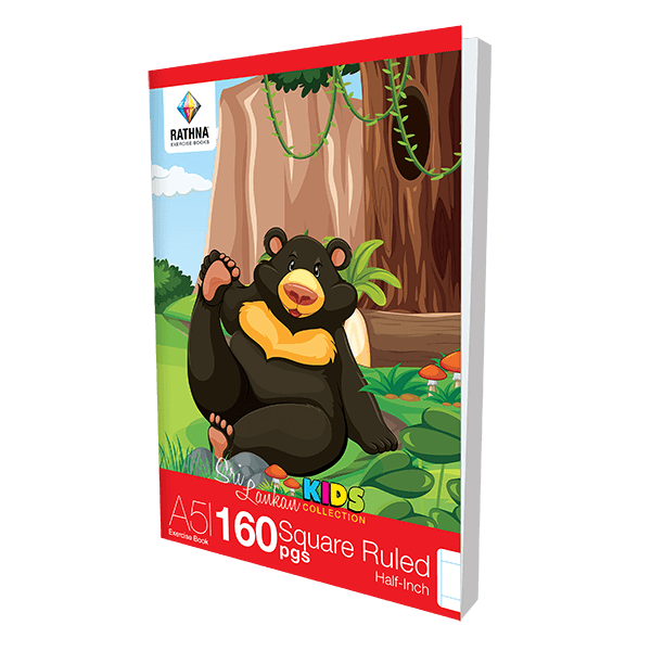 Rathna Exercise 160 Pages Square Ruled Half Inch Book