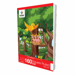 Rathna Exercise 160 Pages Square Ruled Half Inch Book