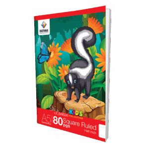 Rathna Exercise 80 Pages Square Ruled Half Inch Book