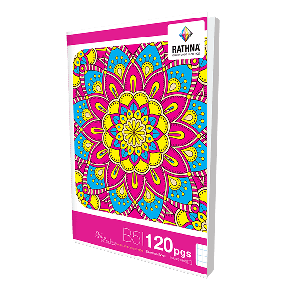Rathna B5 Square Ruled 120 Pages Book