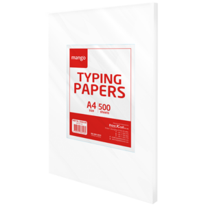 Typing Paper 56GSM 500 Sheets Pack
