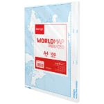 World Map Undivided - 100 Sheets Pack