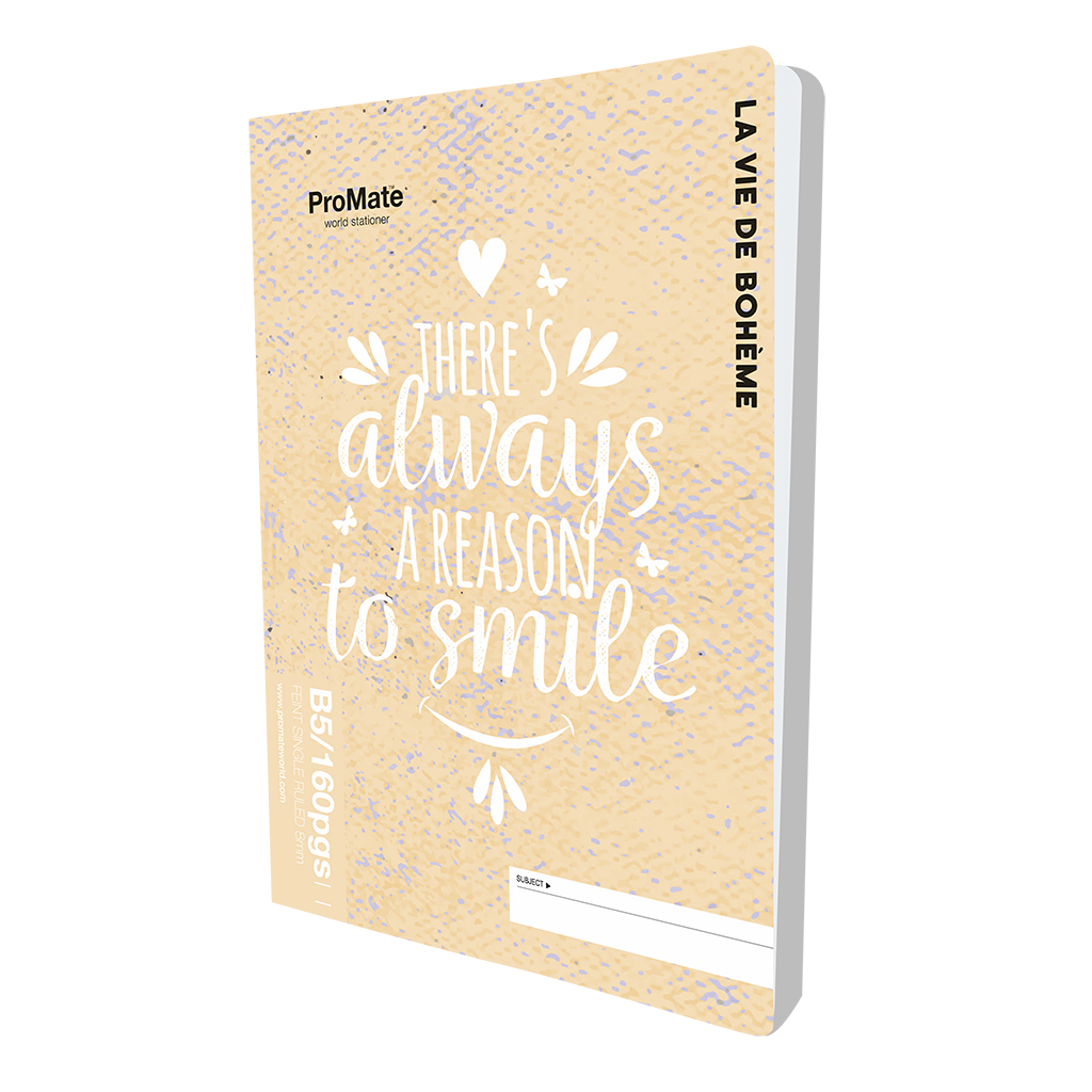 ProMate B5 Single Ruled 160Pgs