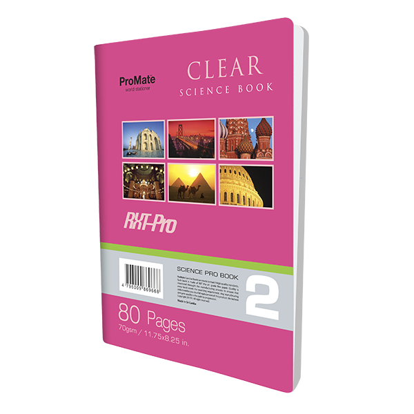 ProMate CR 80Pgs Clear Book