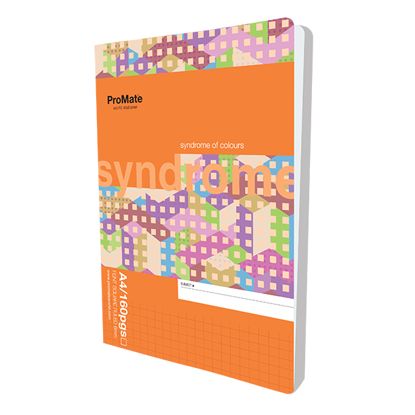 ProMate CR 160Pgs Square Ruled Book