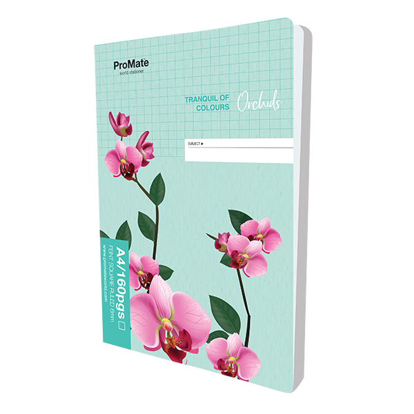 ProMate CR 160Pgs Square Ruled Book