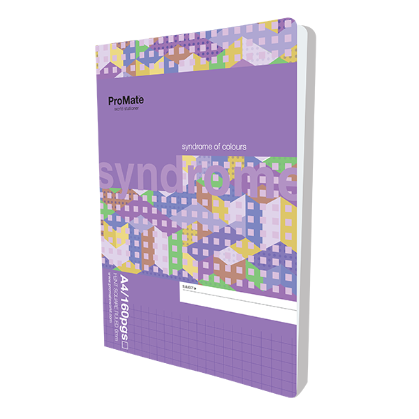 ProMate CR 160Pgs Square Ruled Book