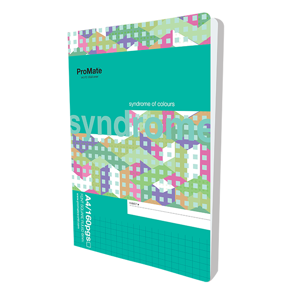 ProMate CR 160Pgs Square Ruled Book
