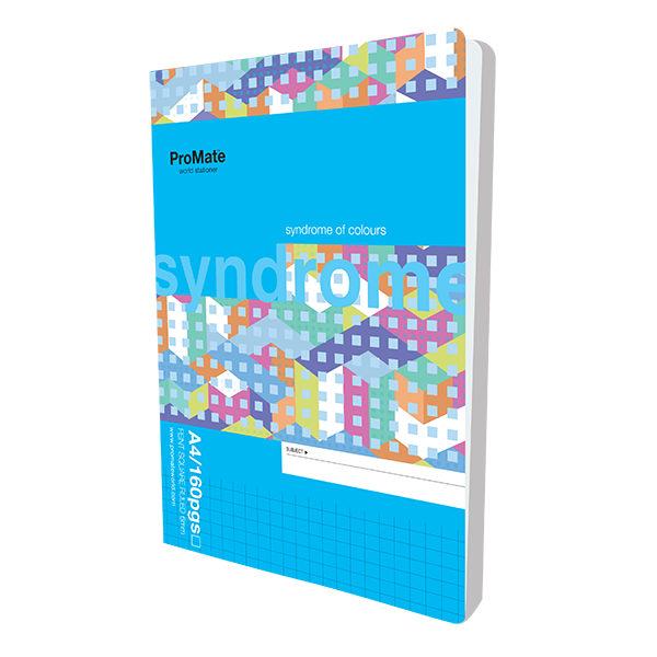 ProMate CR 160Pgs Square Ruled Book