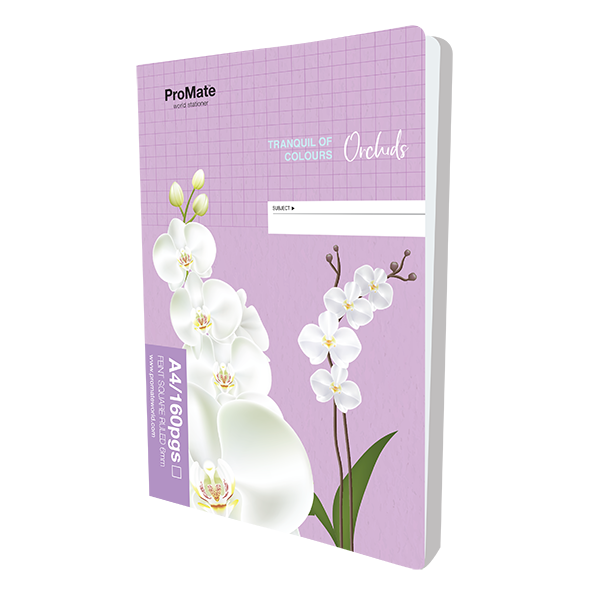ProMate CR 160Pgs Square Ruled Book