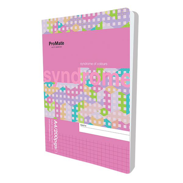 ProMate CR 200Pgs Square Ruled Book