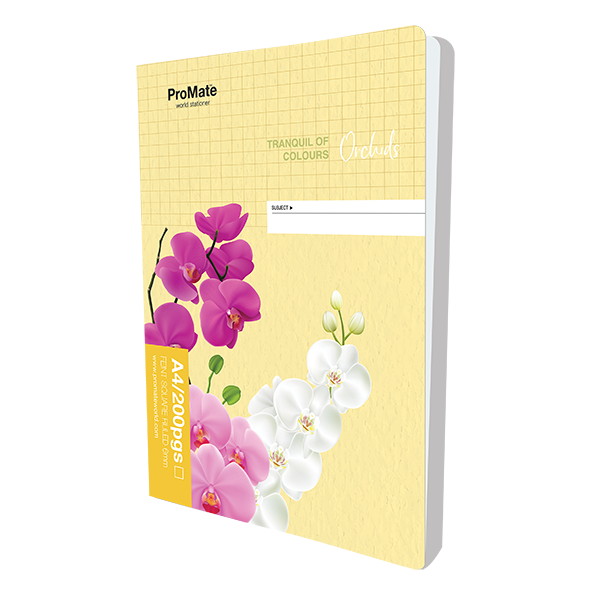 ProMate CR 200Pgs Square Ruled Book