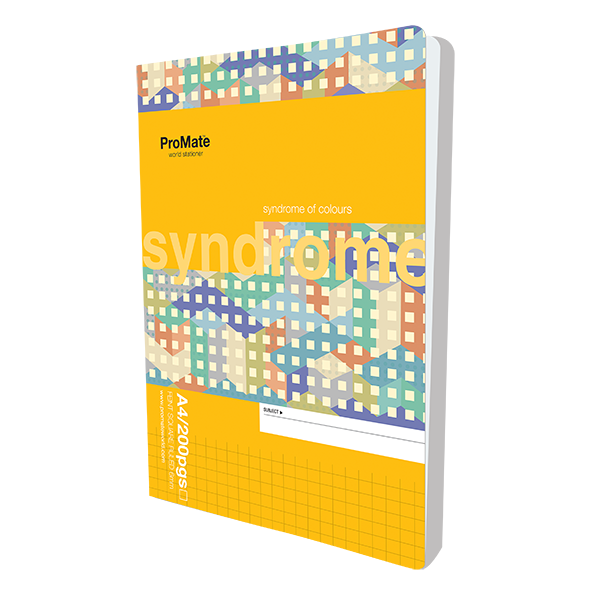ProMate CR 200Pgs Square Ruled Book
