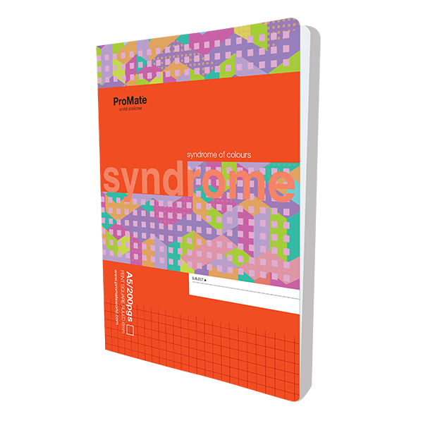 ProMate Exercise Book Square Ruled 200 Pages
