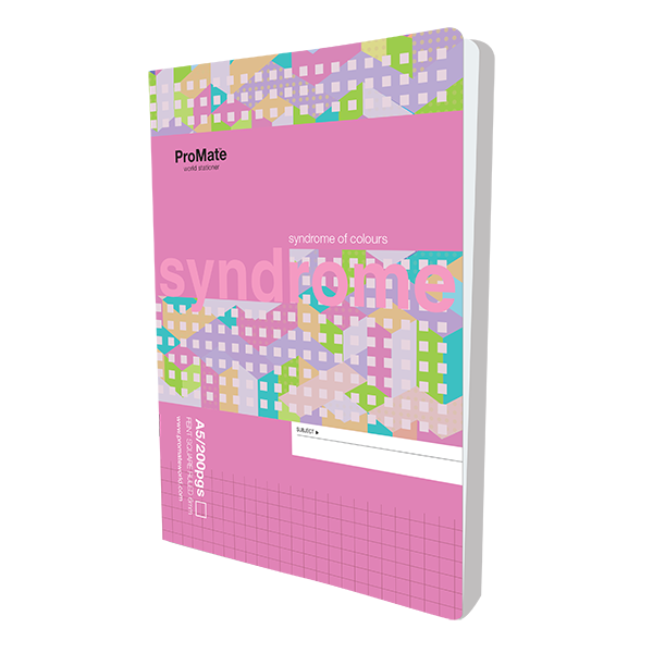 ProMate Exercise Book Square Ruled 200 Pages