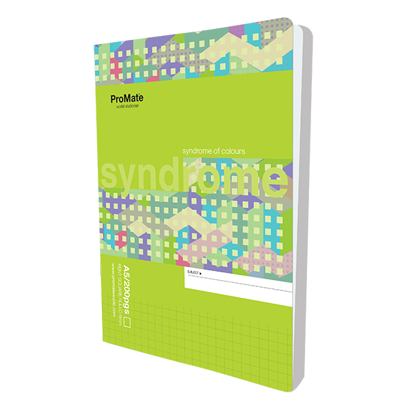 ProMate Exercise Book Square Ruled 200 Pages