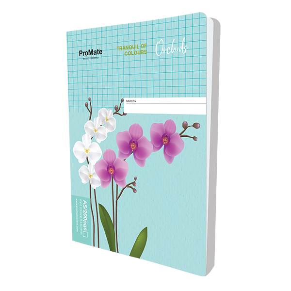 ProMate Exercise Book Square Ruled 200 Pages