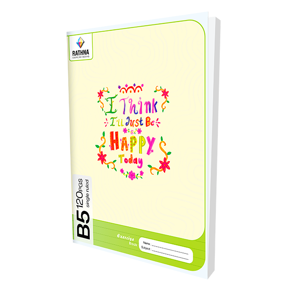 Rathna B5 Single Ruled 120 Pages Book