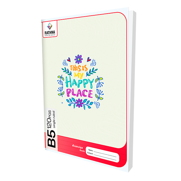Rathna B5 Single Ruled 120 Pages Book