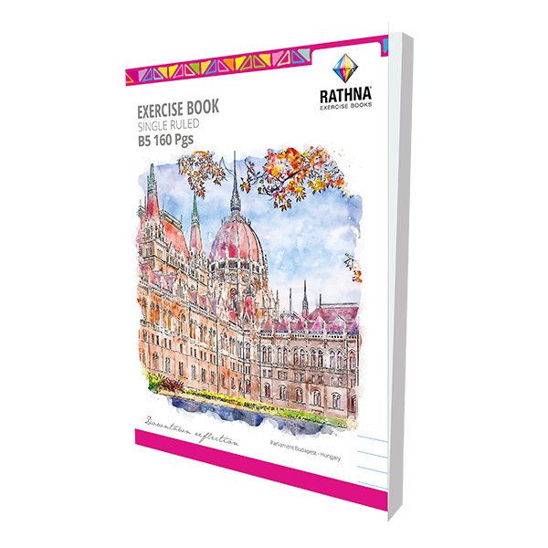 Rathna B5 Single Ruled 160 Pages Book