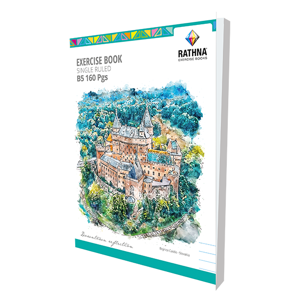 Rathna B5 Single Ruled 160 Pages Book