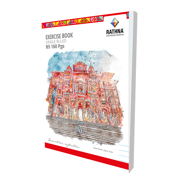 Rathna B5 Single Ruled 160 Pages Book