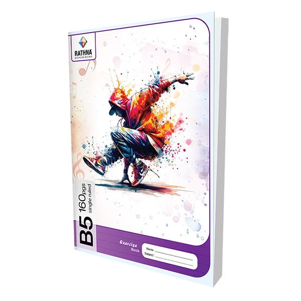 Rathna B5 Single Ruled 160 Pages Book