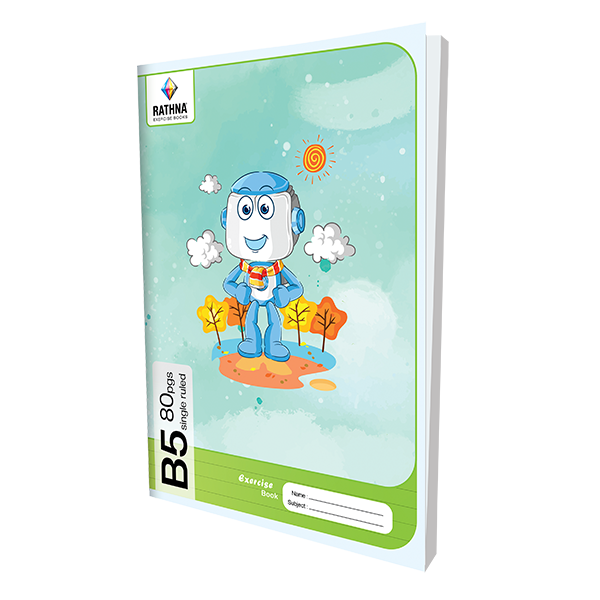 Rathna B5 Single Ruled 80 Pages Book