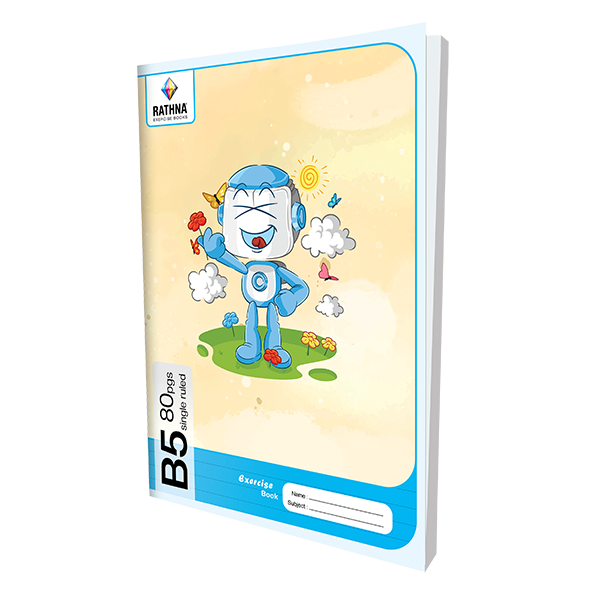 Rathna B5 Single Ruled 80 Pages Book