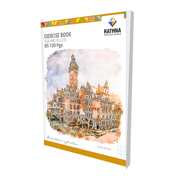 Rathna B5 Square Ruled 120 Pages Book