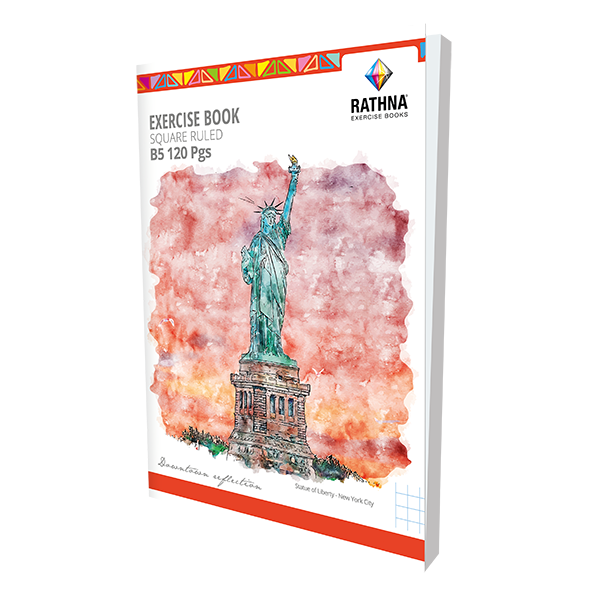 Rathna B5 Square Ruled 120 Pages Book