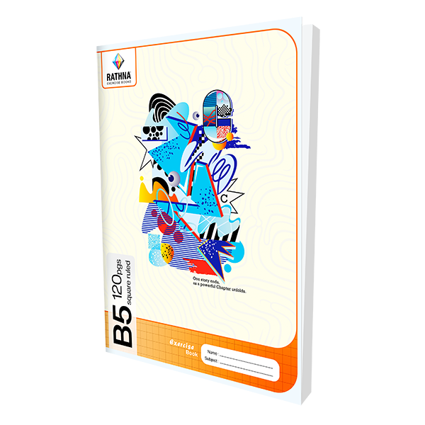 Rathna B5 Square Ruled 120 Pages Book