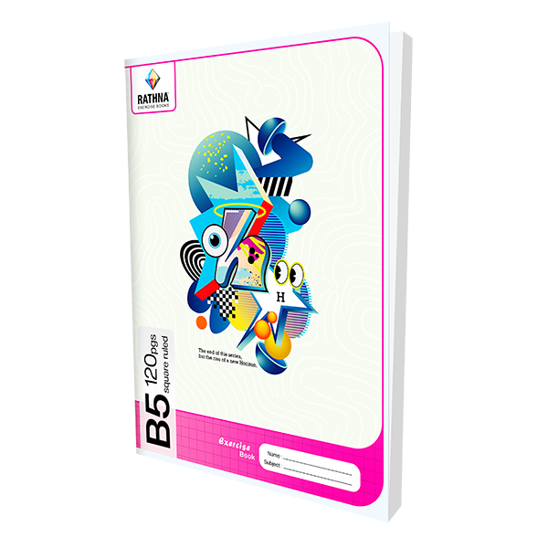 Rathna B5 Square Ruled 120 Pages Book