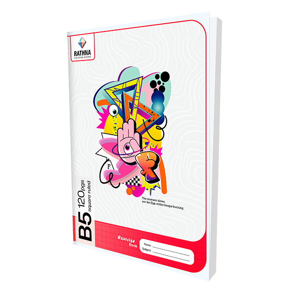 Rathna B5 Square Ruled 120 Pages Book