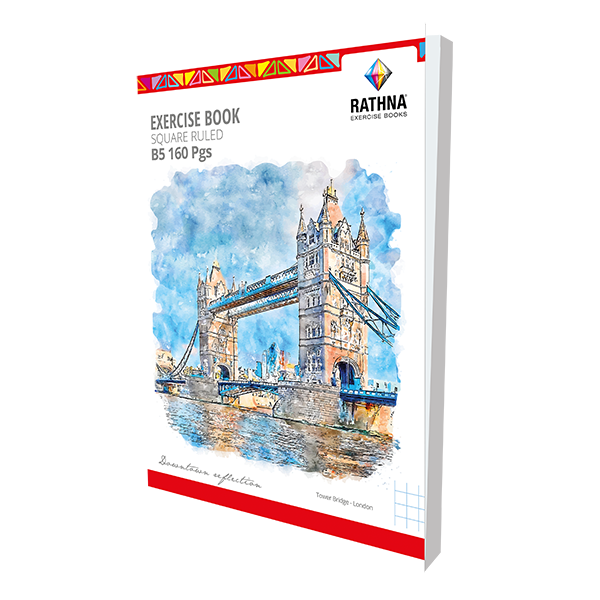 Rathna B5 Square Ruled 160 Pages Book