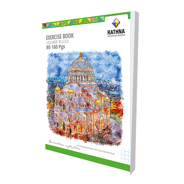Rathna B5 Square Ruled 160 Pages Book