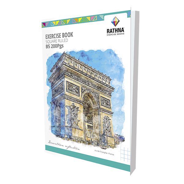 Rathna B5 Square Ruled 200 Pages Book