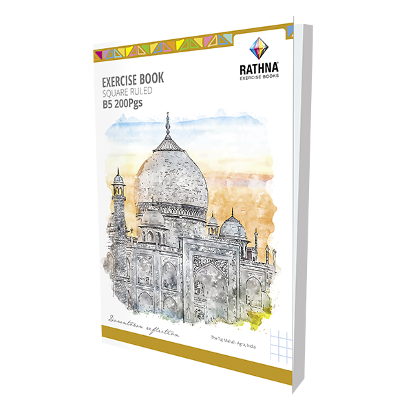 Rathna B5 Square Ruled 200 Pages Book